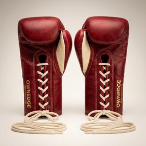 Lace-Up Boxing Gloves