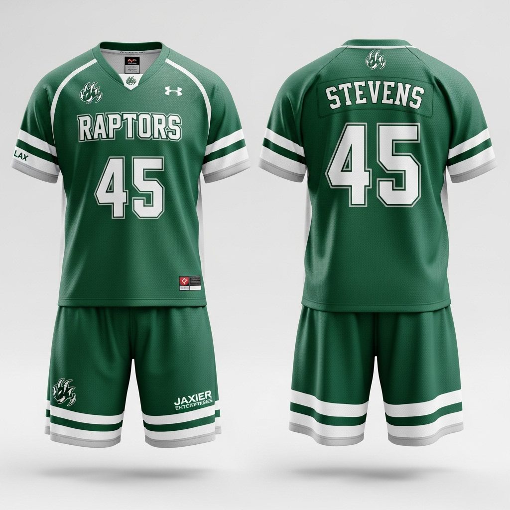 Pro-Series Lacrosse Uniform – Raptors Forest Edition