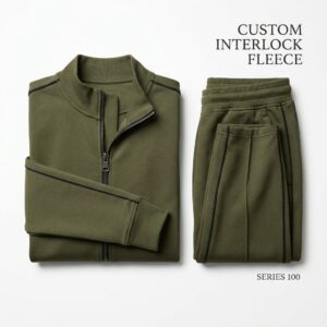 Custom Athletic Tracksuits – Premium Fleece Two-Piece Training Set